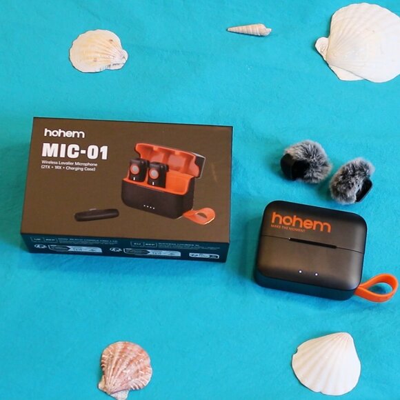Hohem MIC-01 Wireless Lavalier Microphone Set - Picture 3 of 11
